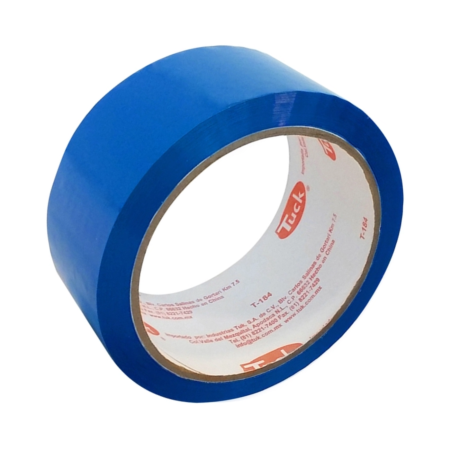 CINTA ADHESIVA EMPAQUE TUK 184 AZUL 1 ROLLO 48X50 66582
