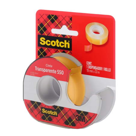 DESP. CINTA ADHESIVA CELOFAN SCOTCH 550 19 X 30 C/DESP 31686