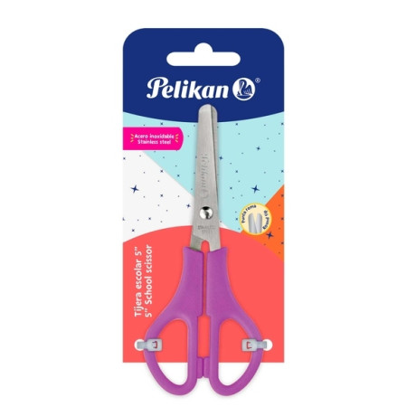 TIJERA ESCOLAR AC. INOX PELIKAN 5 PULG 049625