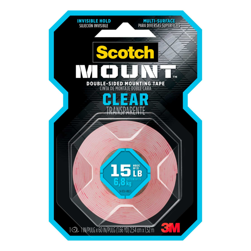 CINTA ADHESIVA DE ESPUMA SCOTCH 25.4X1.58 MTS 72956