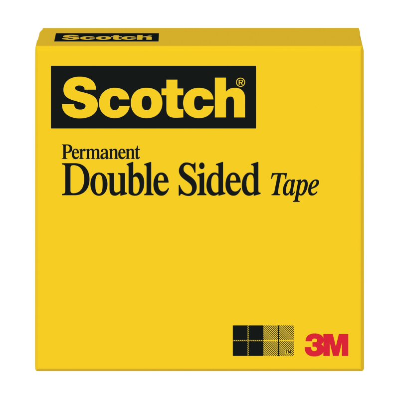 CINTA ADHESIVA DOBLE CAPA SCOTCH 665 12X33 MTS. ROLLO 72940