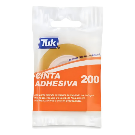 CINTA ADHESVIA CORTE FACIL TUK 200 12*10MTS 31673