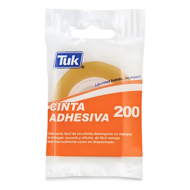 CINTA ADHESVIA CORTE FACIL TUK 200 12*10MTS 31673