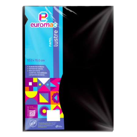 PAPEL LUSTRINA NEGRO 27109
