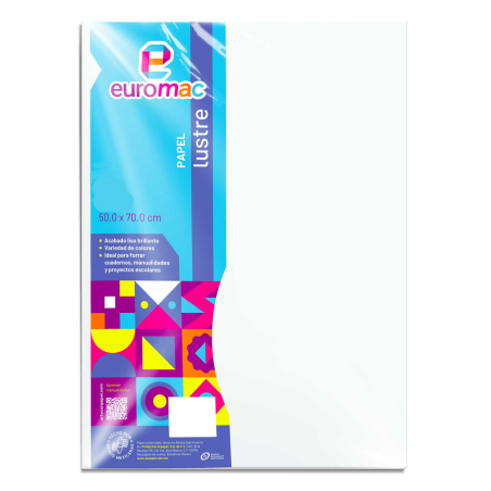 PAPEL LUSTRINA BLANCO 27109
