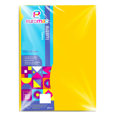 PAPEL LUSTRINA AMARILLO ORO                     27109