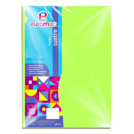 PAPEL LUSTRINA VERDE NILO                          27109