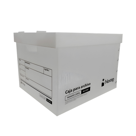 CAJA ARCHIVO NEXTEP PLASTICA ECONOMICA OFICIO NE-059O
