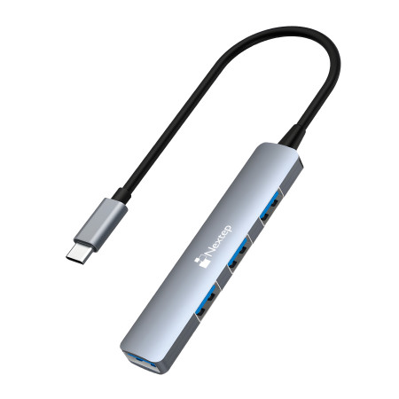 HUB NEXTEP NE-444C USB C 3.1 ALTA VELOCIDAD 4 PUERTOS
