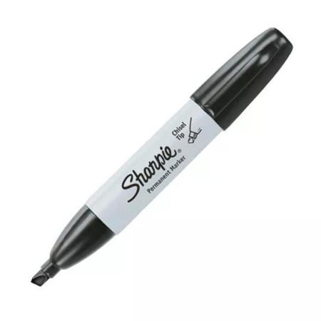 MARCADOR PERM P/CINCEL SHARPIE CHISEL NEGRO 133828