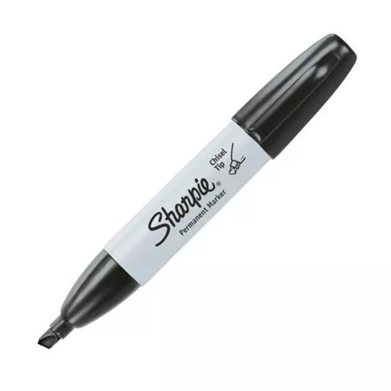 MARCADOR PERM P/CINCEL SHARPIE CHISEL NEGRO 133828