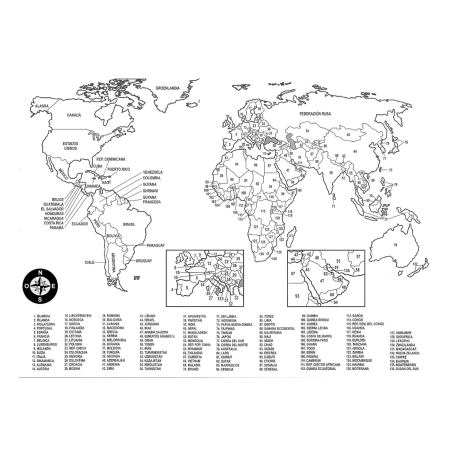 Descarga Mapa Del Mundo Planisferio