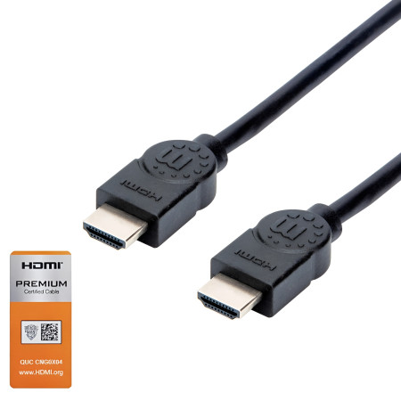 CABLE MANHATTAN HDMI 1M 4K 60HZ 3D CABLEMH354837