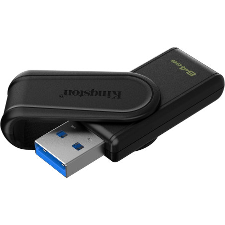MEMORIA KINGSTON 64GB USB 3.2 GEN 1 EXODIA S NEGRO DTXS/64GB