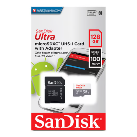 MEMORIA MICROSD 128GB SANDISK MCSDMICROSD128GB-GN3MA