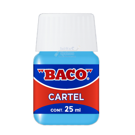 PINTURA BACO P/CARTEL BACO AZUL PASTEL 25ML 158624