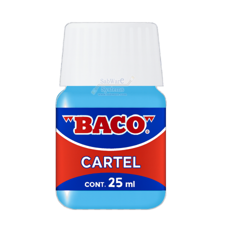 PINTURA BACO P/CARTEL BACO AZUL PASTEL 25ML 158624