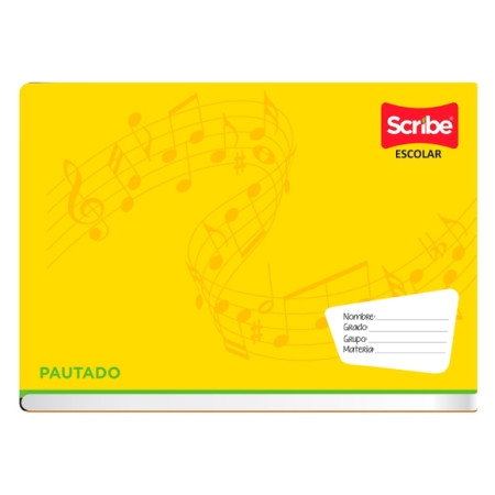 CUADERNO PAUTADO F.I. SCRIBE 6149 ENG 50H 78114