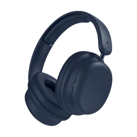 AUDIFONO DIADEMA ACTECK HONOUR 2 PLUS HP626 AZUL BLUETOOTH