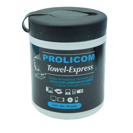 TOALLAS HUMEDAS PARA PANTALLAS PROLICOM ACPRTOA367165