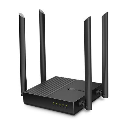 ROUTER WIFI AC1200 WAVE2 TPLINK ARCHER C64 1 WAN 4 GIGA 4 AN