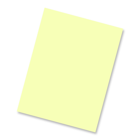 CART. BRISTOL COLS. 21.5 X 28 CMS. CARTA CANARIO 80703