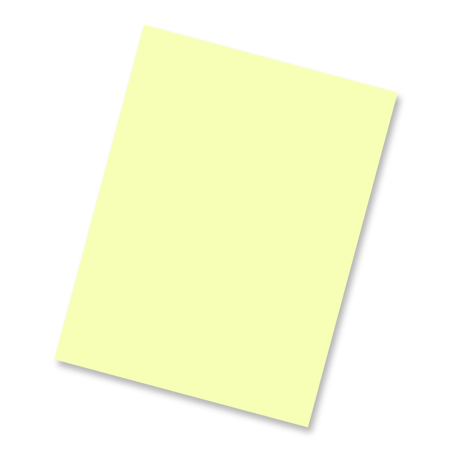 CART. BRISTOL COLS. 21.5 X 28 CMS. CARTA CANARIO 80703