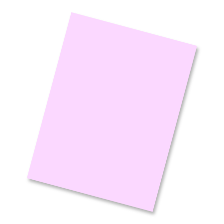 CARTULINA BRISTOL 21.5X28CMS CARTA ROSA 80703