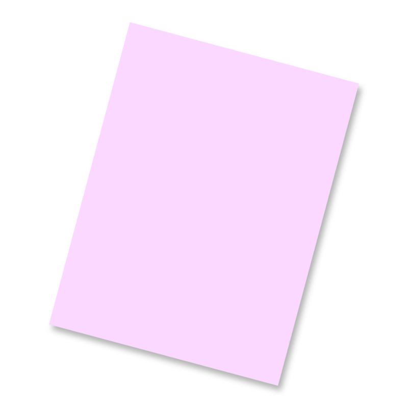 CARTULINA BRISTOL 21.5X28CMS CARTA ROSA 80703