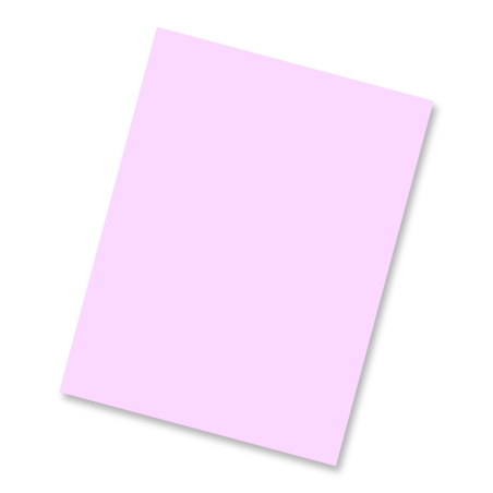 CARTULINA BRISTOL 21.5X28CMS CARTA ROSA 80703