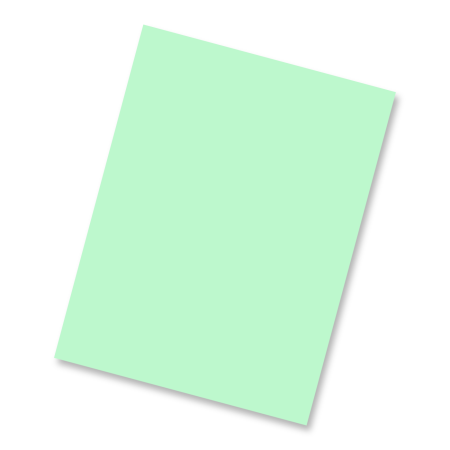CART. BRISTOL COLS. 21.5X28CMS. CARTA VERDE 80703