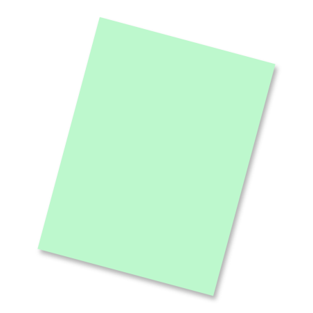 CART. BRISTOL COLS. 21.5X28CMS. CARTA VERDE 80703