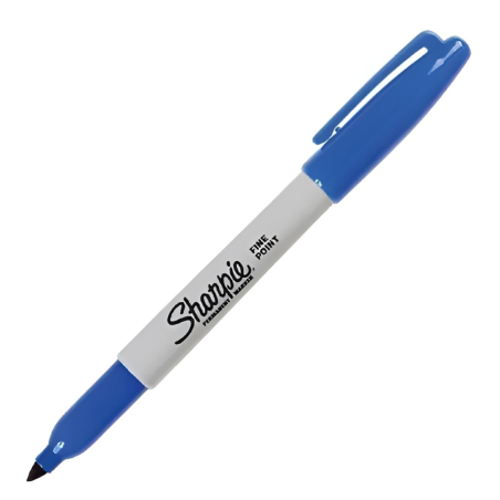 MARCADOR PERM.P/FINO SHARPIE 1812764 AZUL 17809