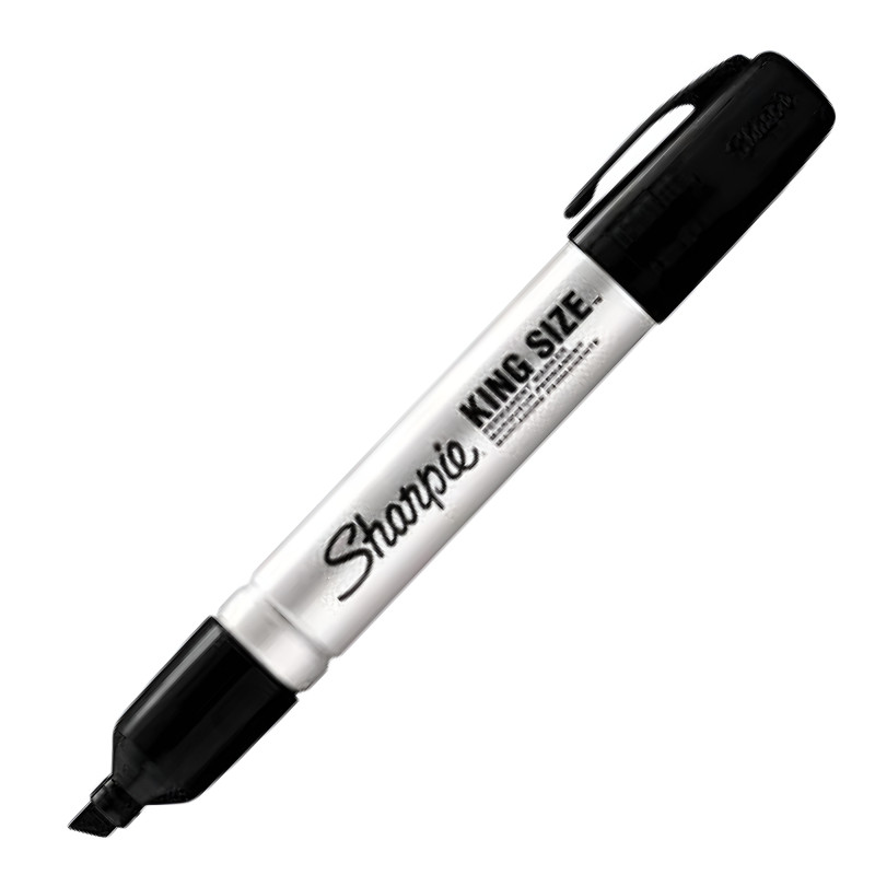 MARCADOR PERM.P/CINCEL SHARPIE KING SIZE NEGRO 15001 17825