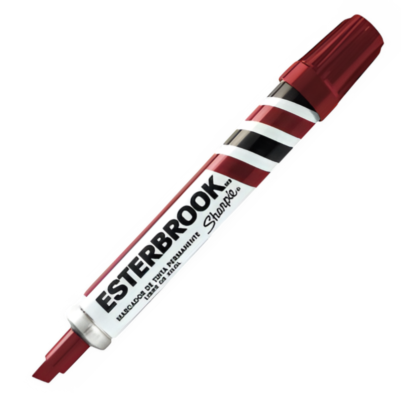 MARCADOR PERMANENTE ESTERBROOK ROJO 17801