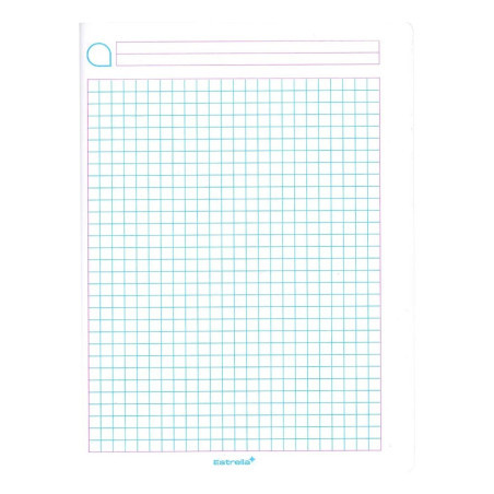 CUADERNO PROFESIONAL COSIDO ESTRELLA 0542 CUADRO 5MM 049132