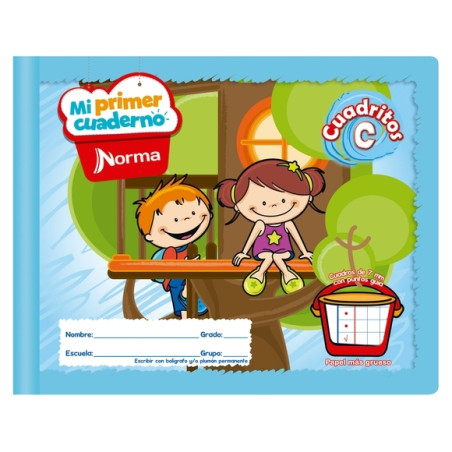CUADERNO F.I PREESCOL NORMA CUADRITOS C 72H 107899
