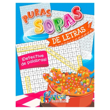CUADERNO ACTIV. EDIC. GARC. PURAS SOPA DE LETRAS 148999