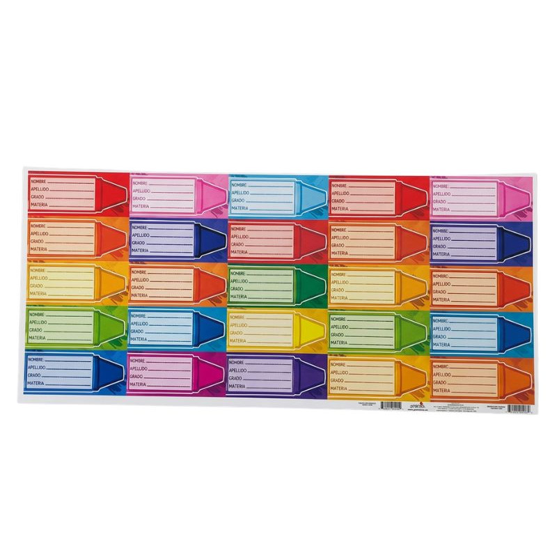 PLANILLAS DE CON DATOS PARA LIBRETA VARIOS DISEÑOS 2910