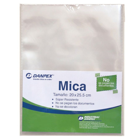 MICA PARA CALIFICACION DANPEX 20 X 25 CM 80341