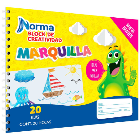 BLOCK DIBUJO NORMA 52306 30.5X24CM 20H MARQUILLA 13525