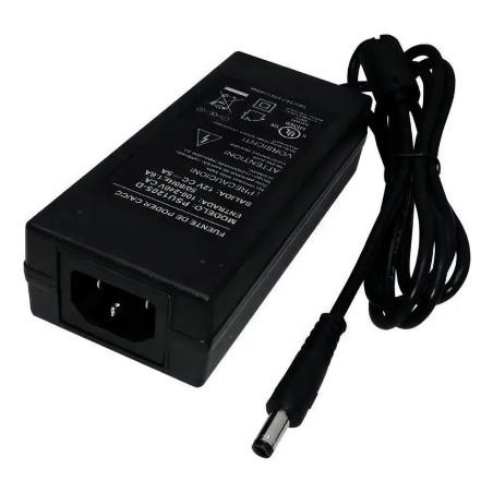 FUENTE DE PODER REGULADA 12V 4.1A PSU1204-D CABLE1.2M SAXXON