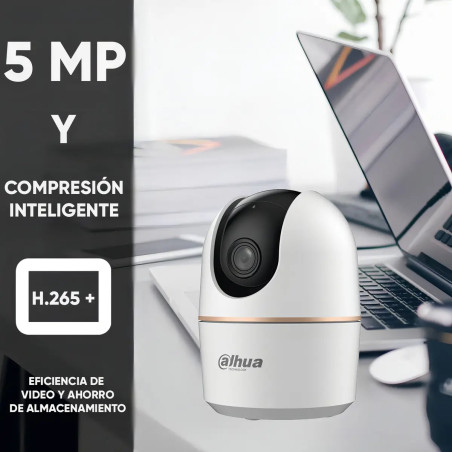 CAMARA DAHUA DH-H5A IP DOMO MOTORIZADO WIFI 5MP