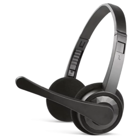 AUDIFONO DIADEMA ALAMBRICO NACEB 3.5MM C/MIC NA-0316