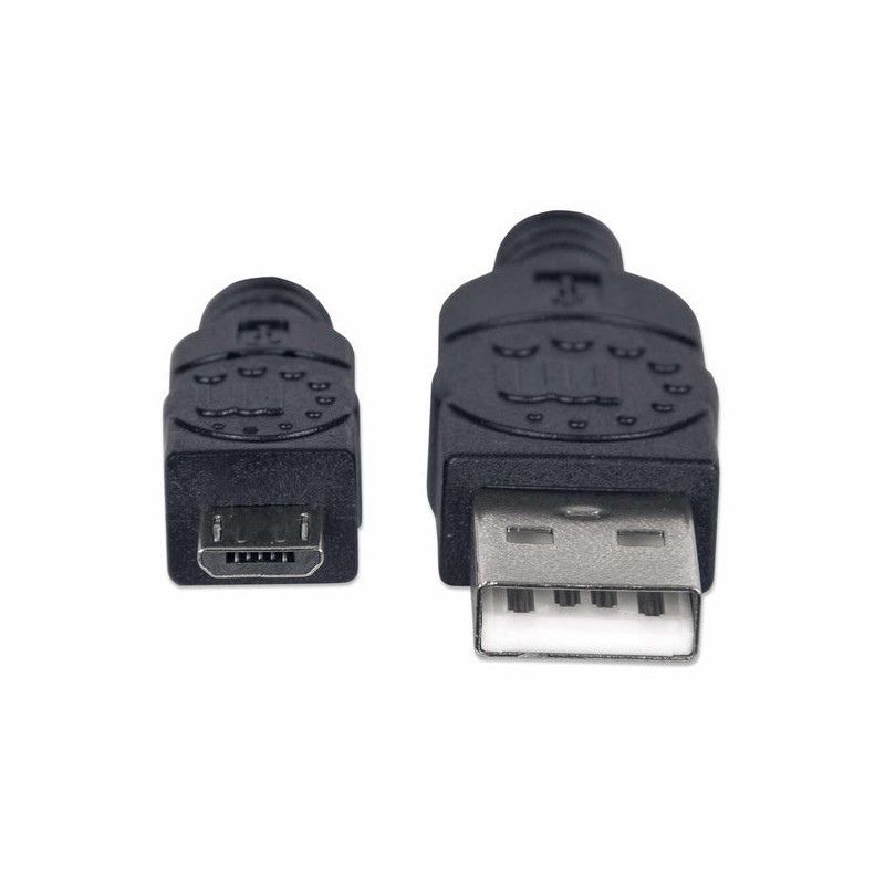 CABLE USB V2.0 A-MICRO B 1.8M NEGRO