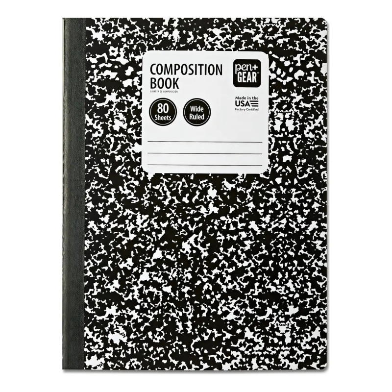 CUADERNO COMPOSITION MARMOL 80 HOJAS COMPOSICION