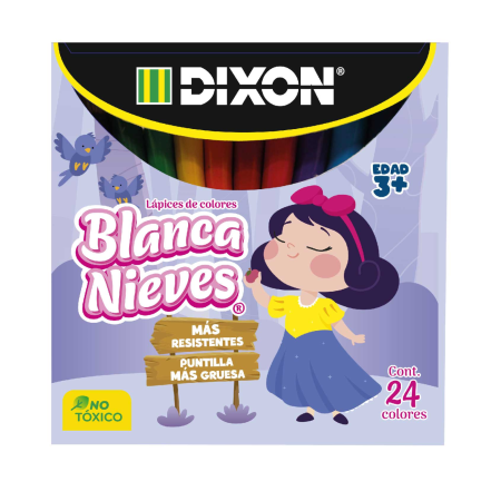 ESTUCHE COLORES BLANCA NIEVES C/24   16879