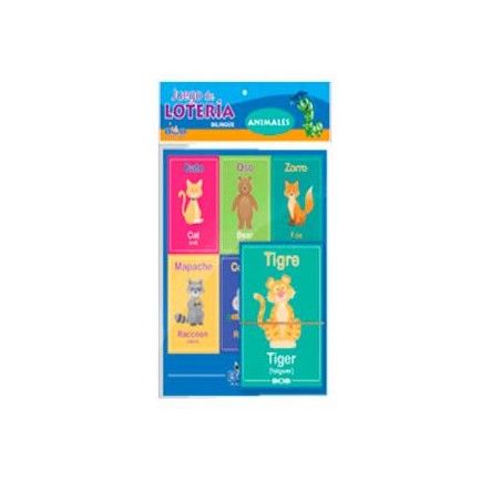 LOTERIA DIDACTICA BOB 003 ANIMALES 143902