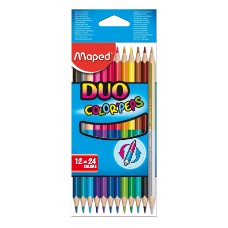 ESTUCHE C/12X24 COLORES MAPED COLOR PEPS 829600 LARGOS 16896