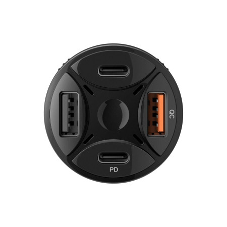 CARGADOR AUTO USB C PD 30W Y USB QC 18W ELI-863 STEREN